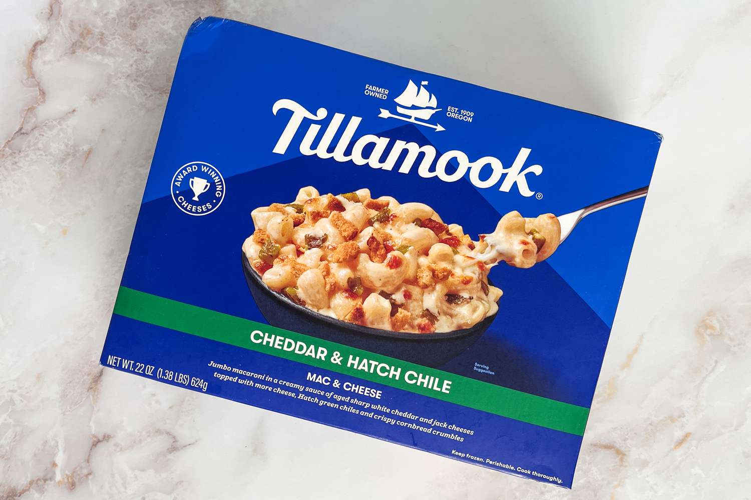 Tillamook Cheddar & Hatch Chile Mac & Cheese