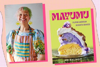 Cookbook Author Abi Balingit and her cookbook, "Mayumu"
