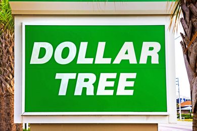 Dollar Tree store sign