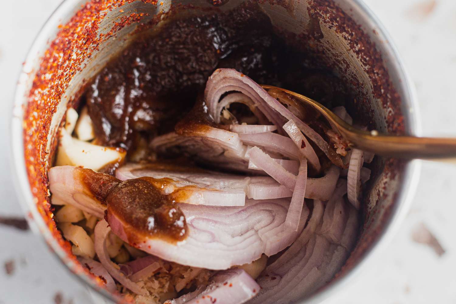 Onions, Paste, and Peppers Grilled Shrimp with Konkani-Inspired Masala