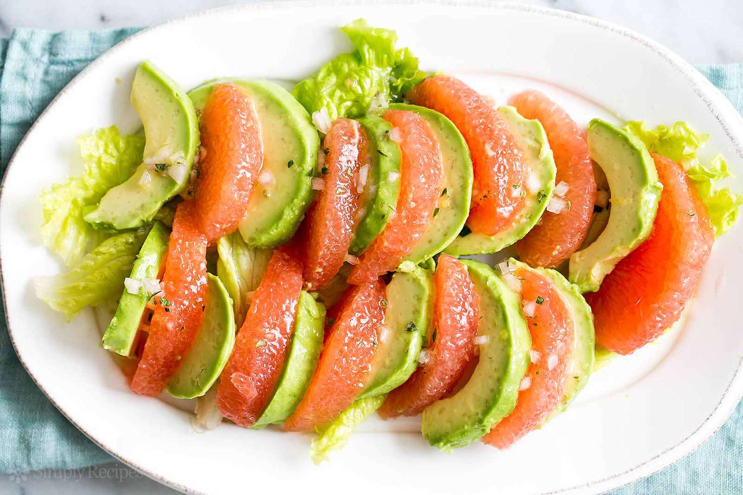 Grapefruit Avocado Salad
