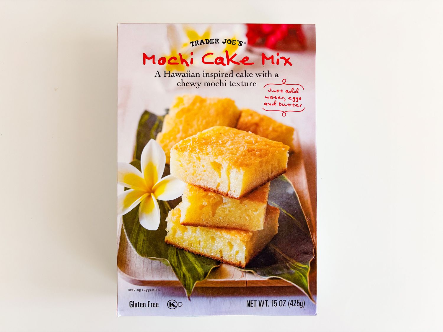 Trader Joe's Mochi Cake Mix box