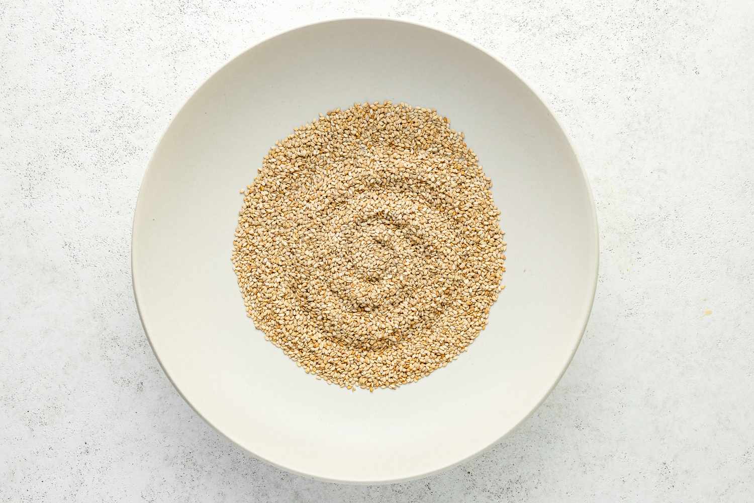 Bowl of Toasted Sesame Seeds