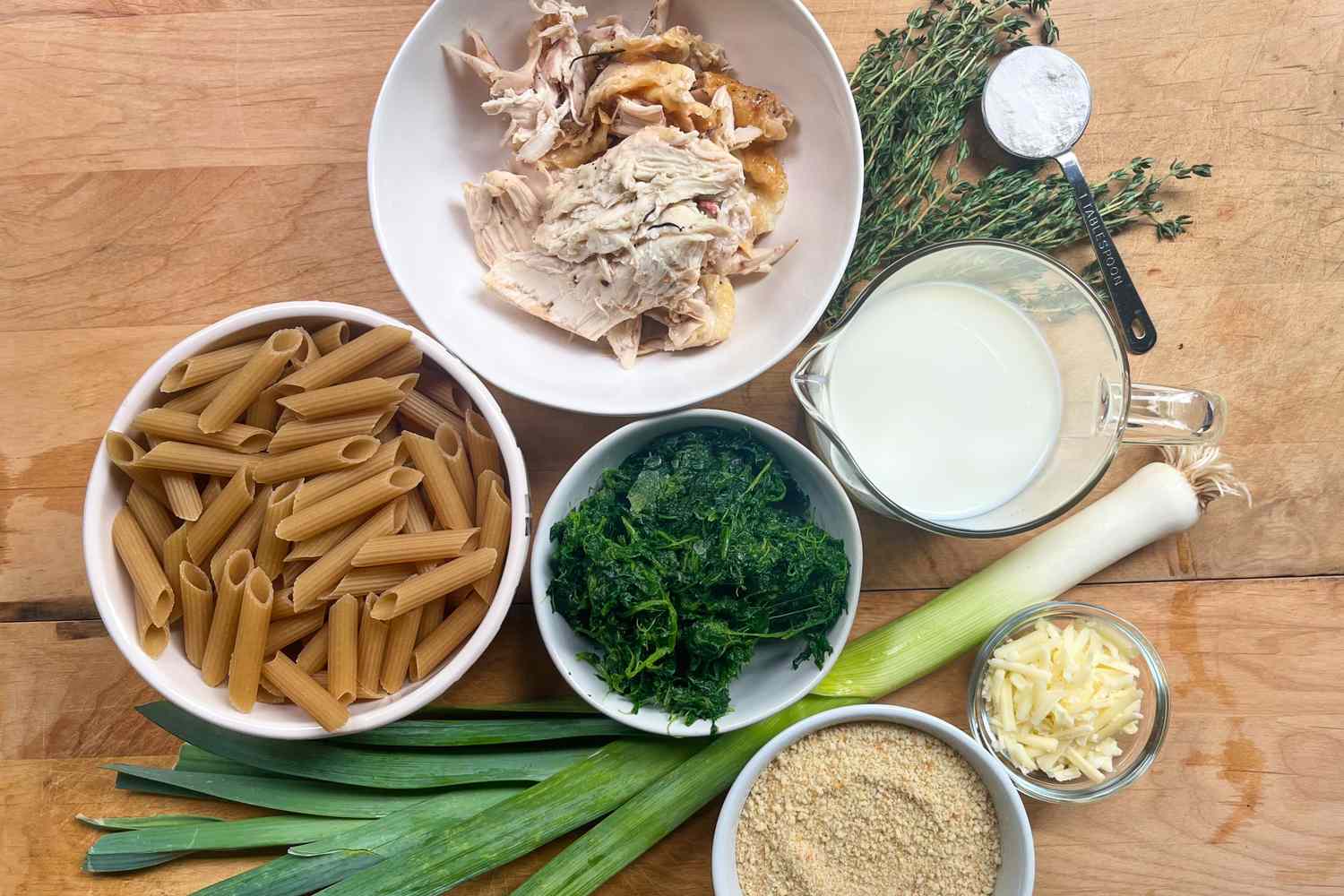 ingredients to make pasta