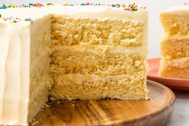 Cross-Section of a 3-Layer Microwave Cake