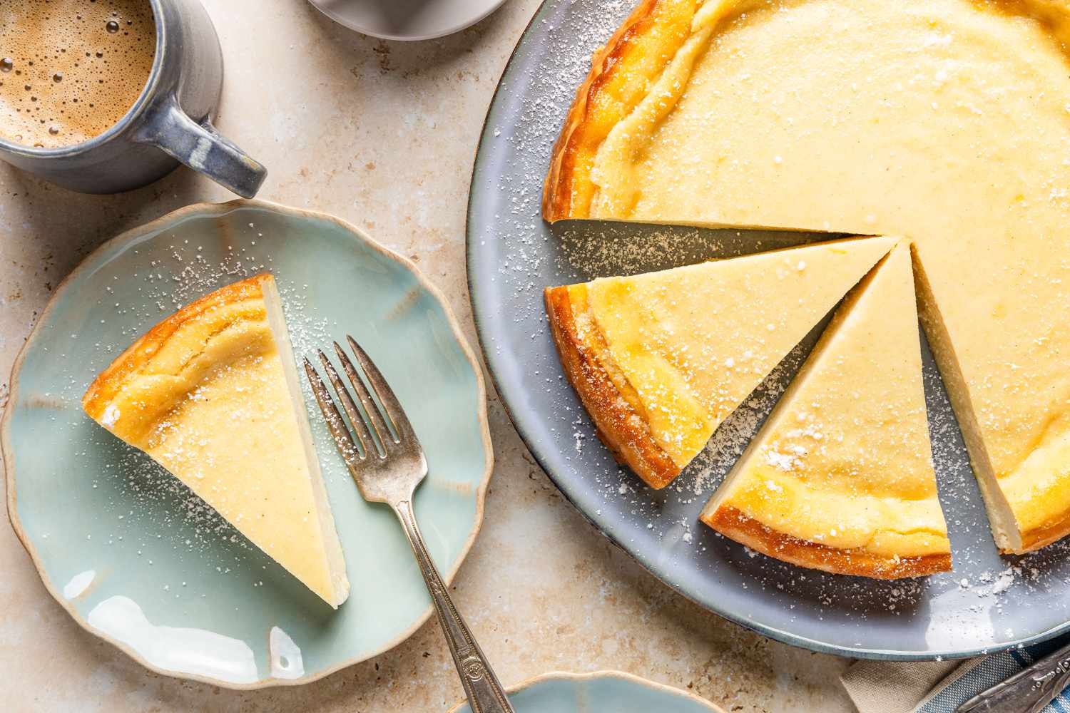 Migliaccio (Italian Ricotta and Semolina Cake)