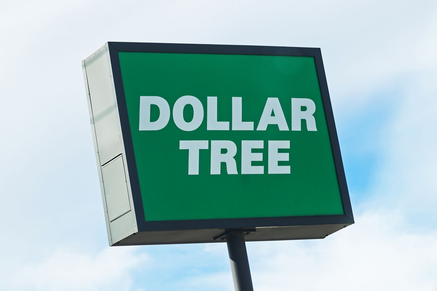 Dollar Tree sign displayed outdoors