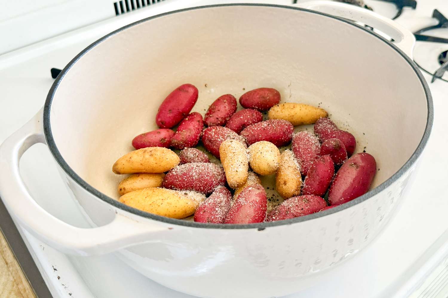 potatoes in a dutch oven