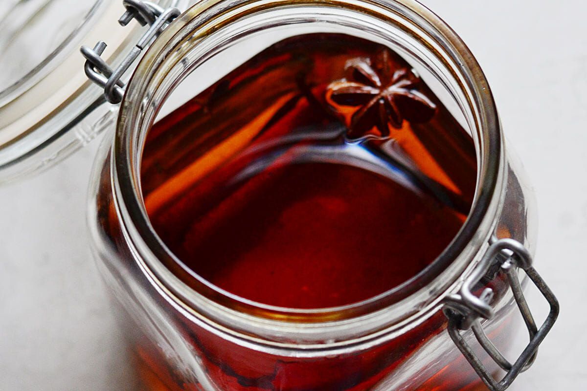 Holiday Spiced Old Fashioned Drink infuse the bourbon