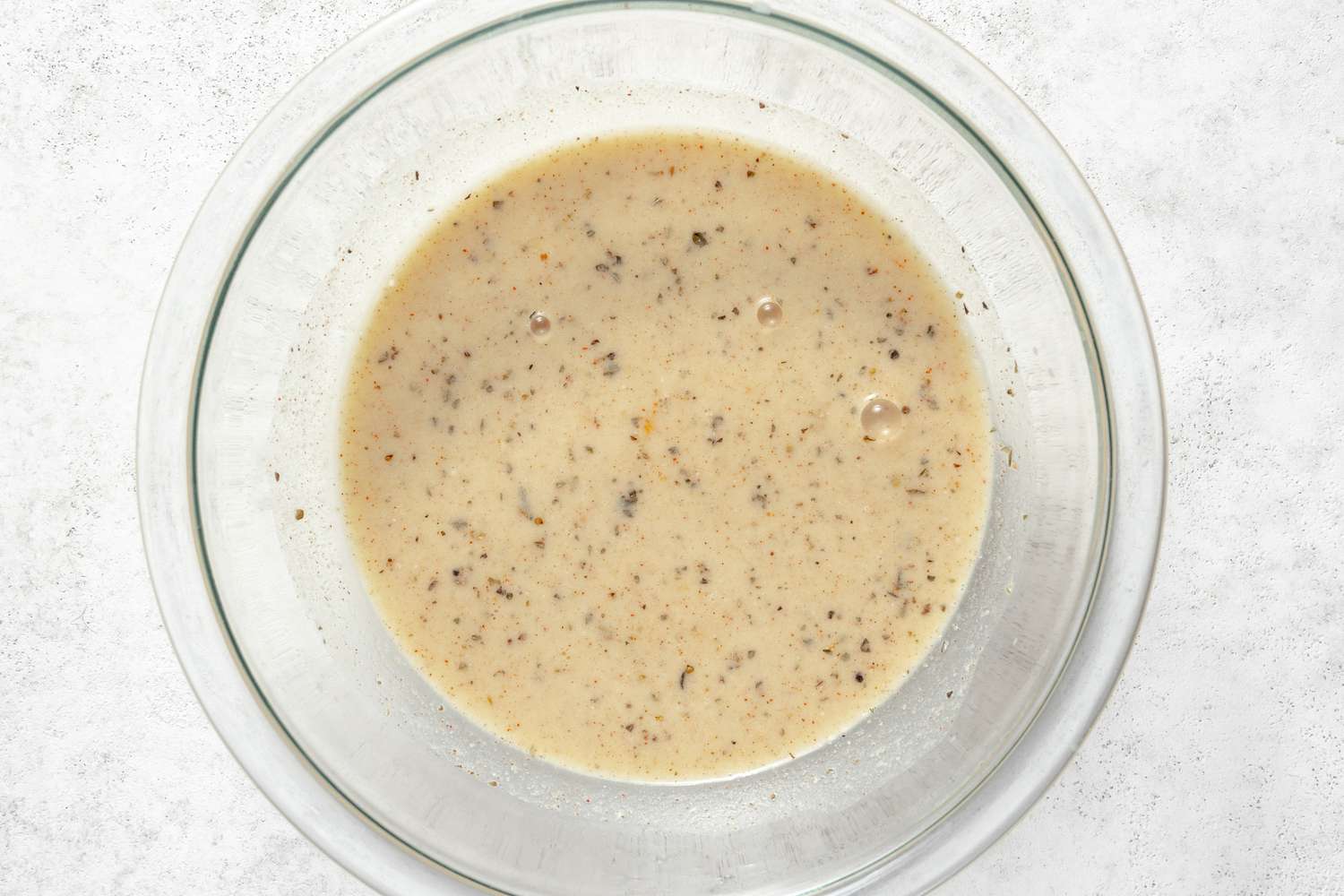 Bowl of "Buttermilk" Marinade for Tofu Nuggets Recipe