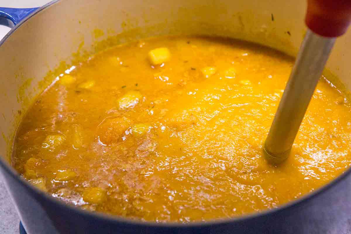 puree pumpkin soup