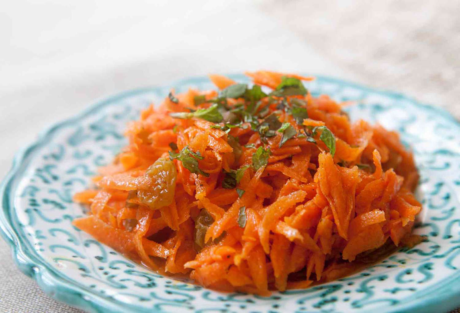 Orange Blossom Carrot Salad