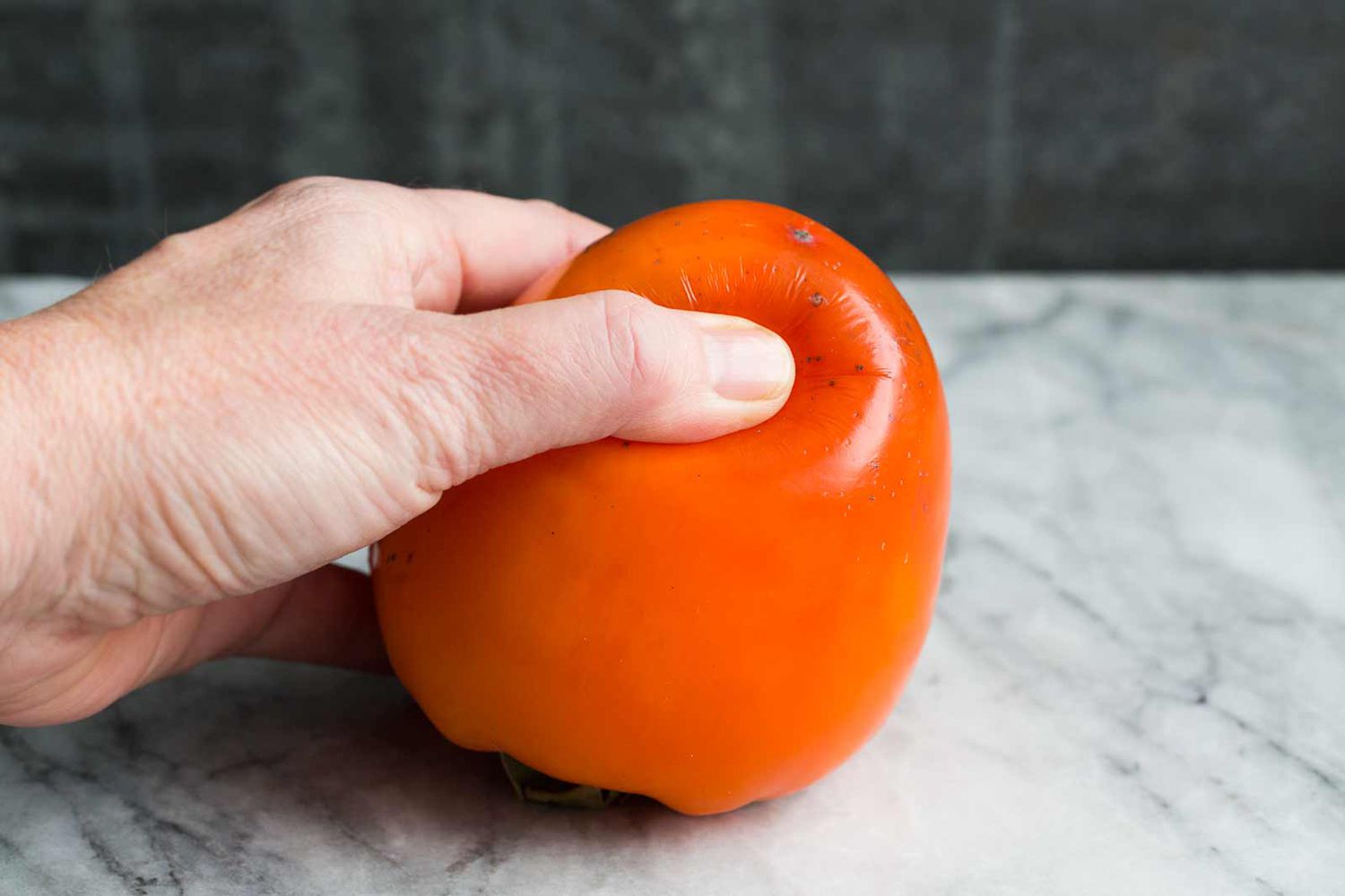 Ripe Hachiya Persimmon