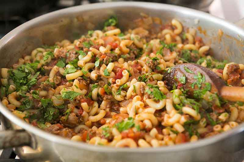 Best hamburger recipes - hamburger and macaroni