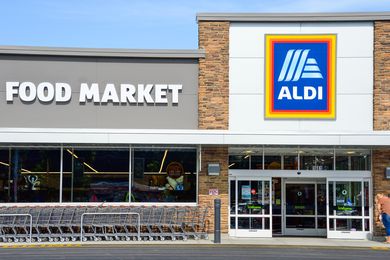 aldi storefront