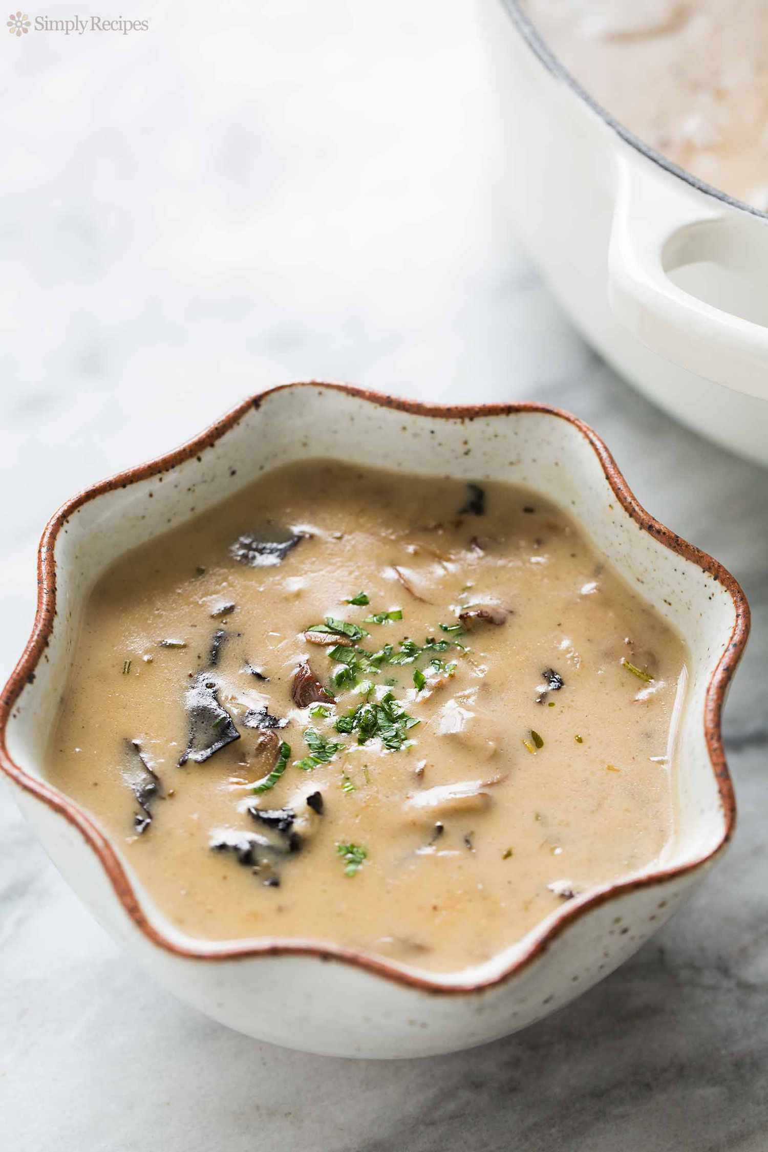 Cream of Wild Mushroom Soup