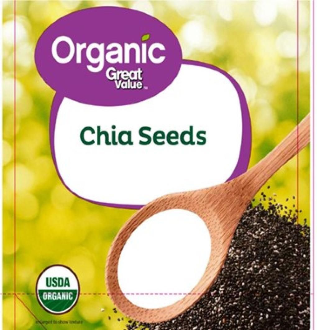Organic Great Value Chia Seeds