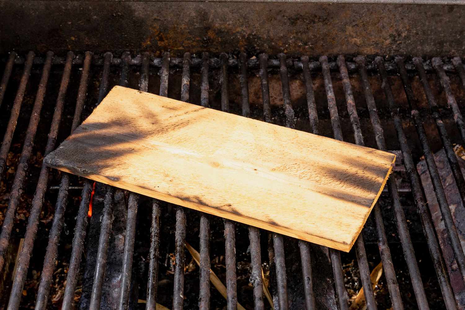 Cedar Plank Flipped on the Grill