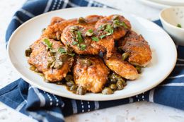 Plate of Chicken Piccata