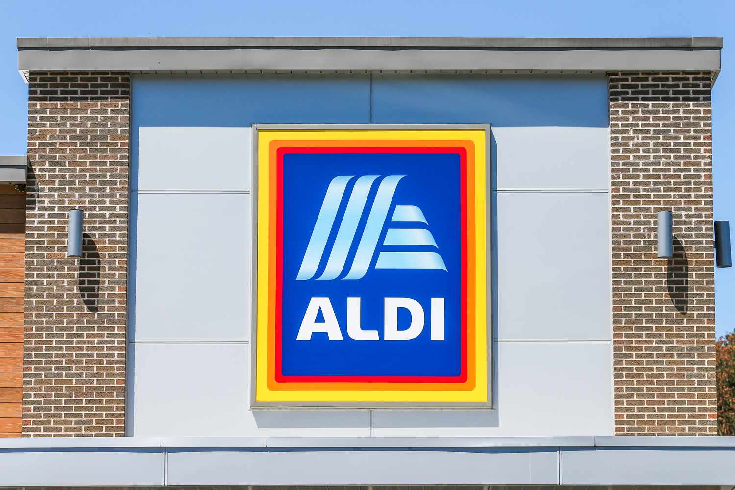 An ALDI store sign