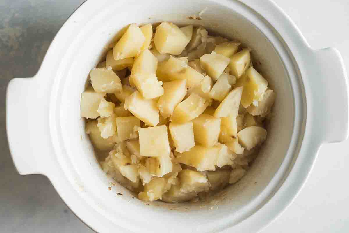 Slow Cooker Mashed Potatoes