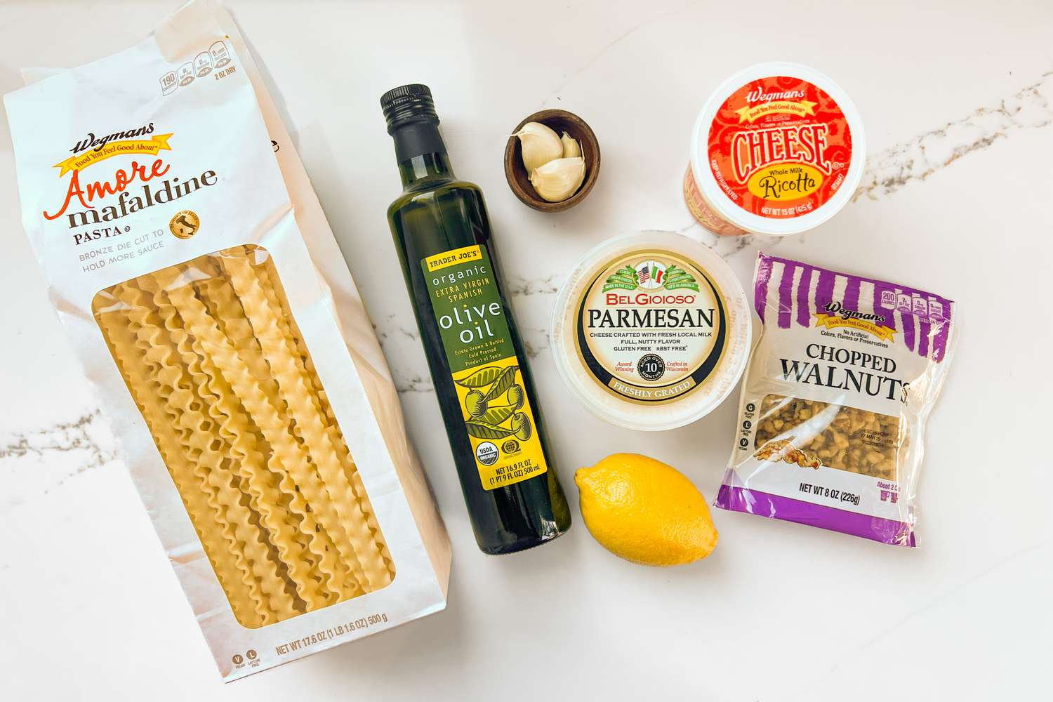 Ingredients to Make Giada DeLaurentiis' white pesto