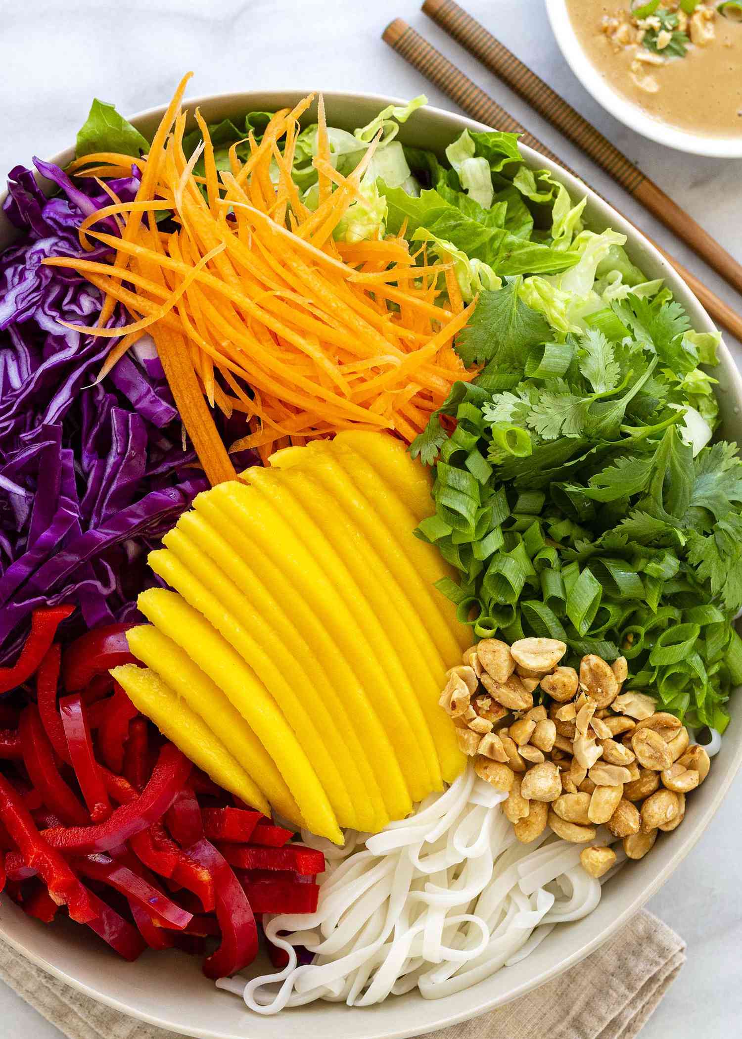 Vegetarian Thai Noodle Salad
