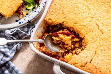 upside down chili pie 