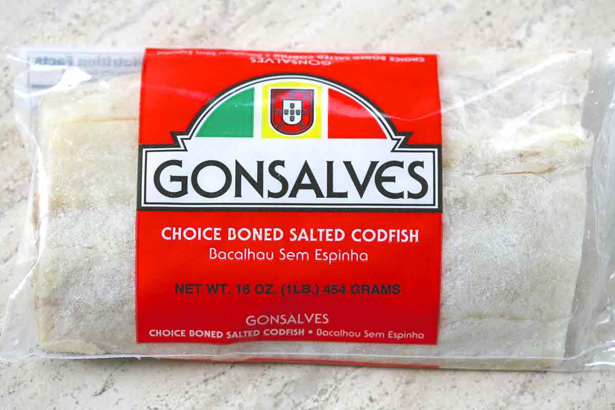 bacalao salt cod for bacalhoada portuguese stew