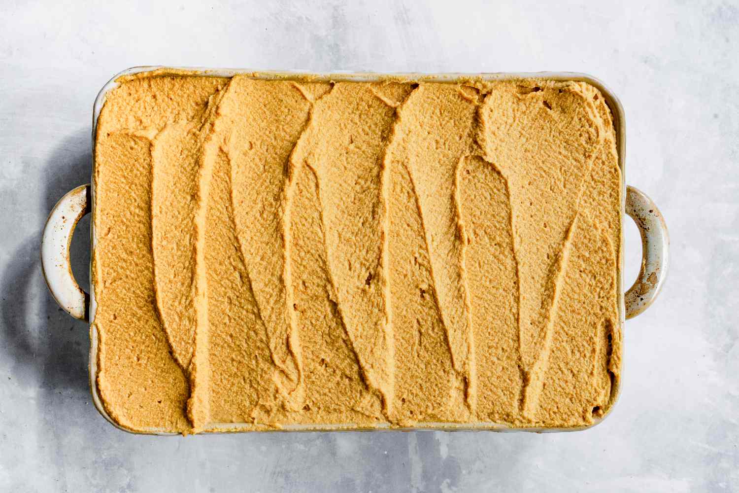 Pumpkin Tiramisu in a 9x13 Dish Pan