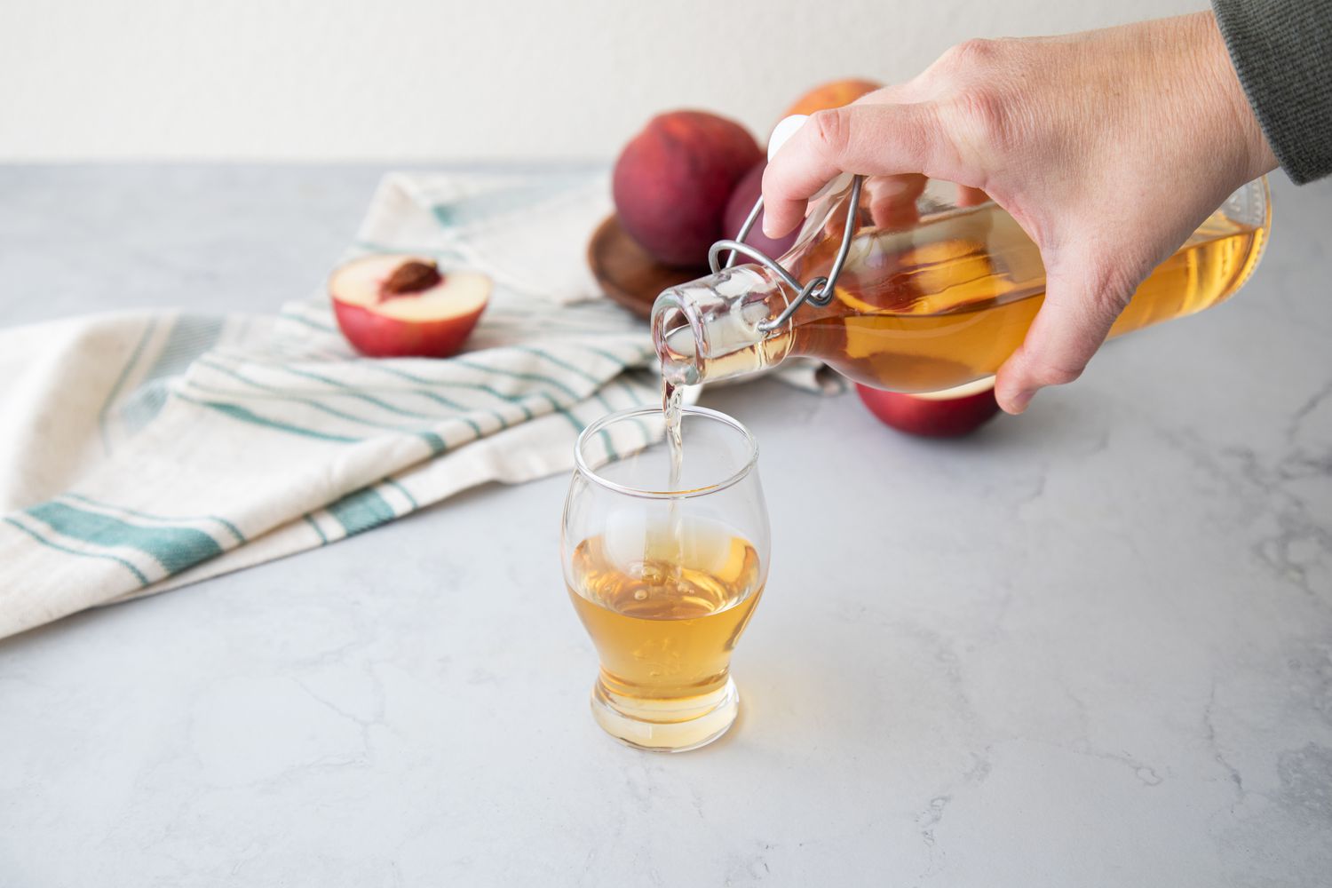 Stone Fruit Pit Liqueur