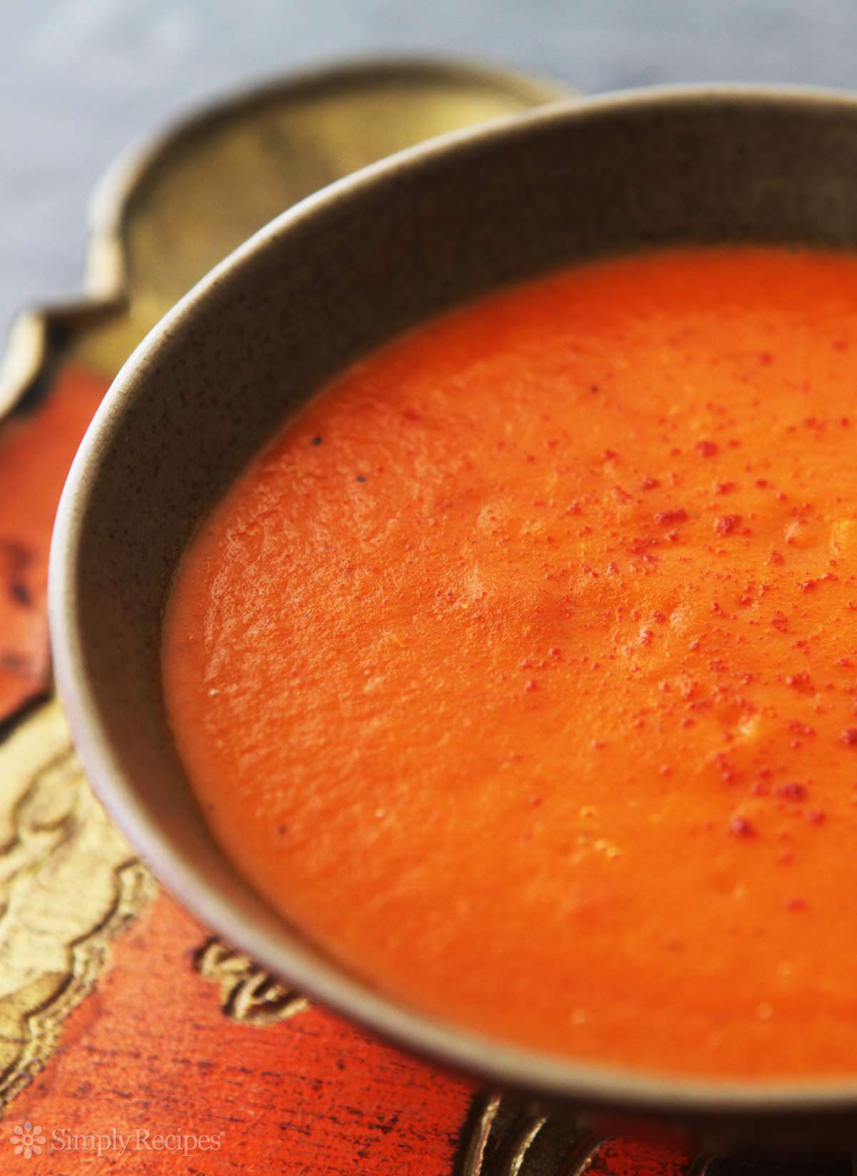 Roasted Red Pepper Potato Soup