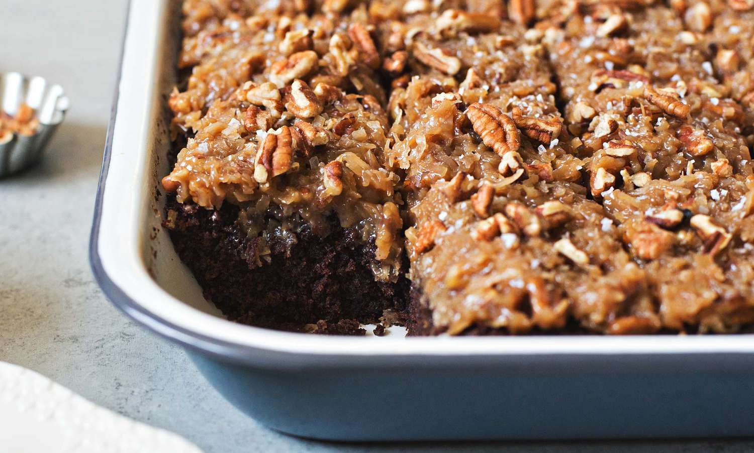 german chocolate sheet cake