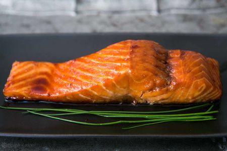 Sake Ginger Glazed Salmon
