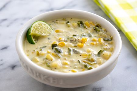 Poblano Corn Chowder