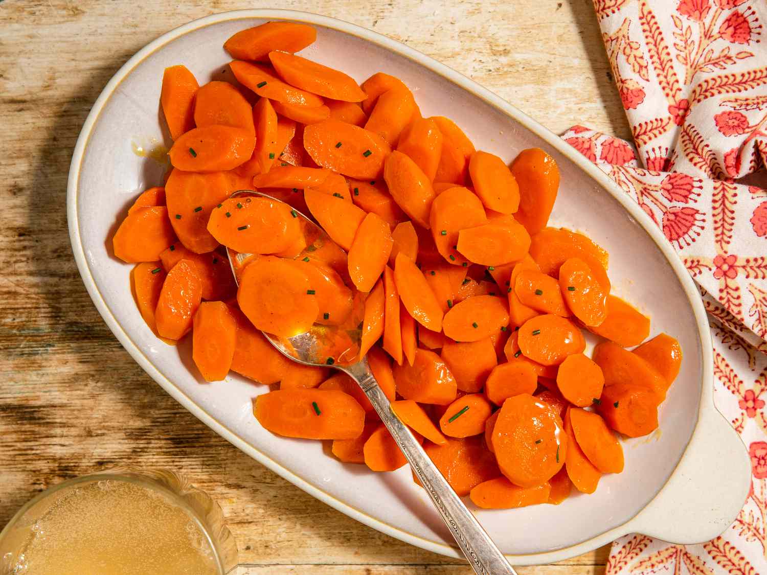 Alton Brown's Carrots in a dish