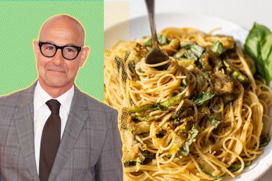 Stanley Tucci Zucchini Pasta