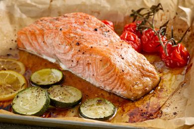 White stuff on salmon