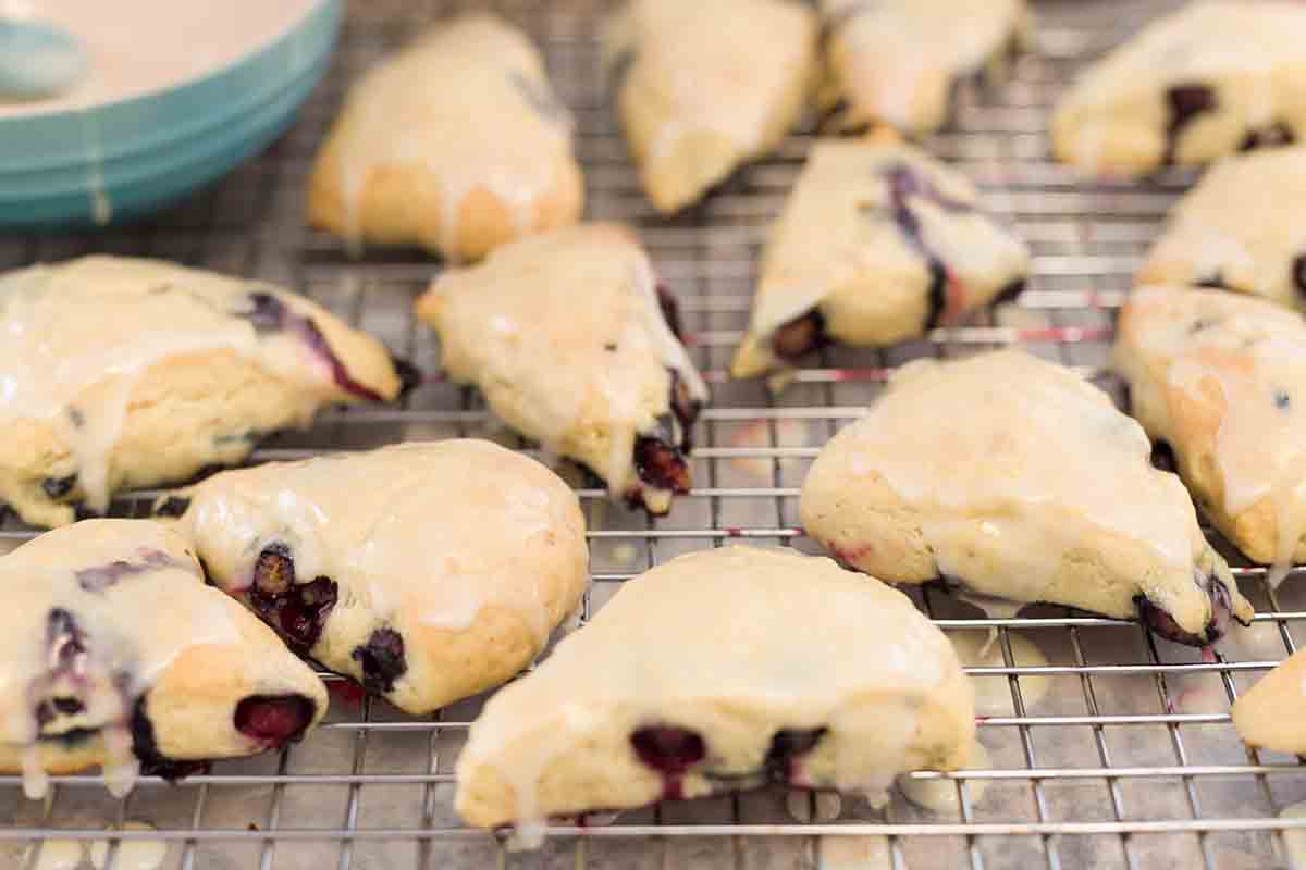 Lemon Blueberry Scones