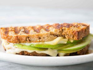 Gruyere Apple Fig Jam Panini