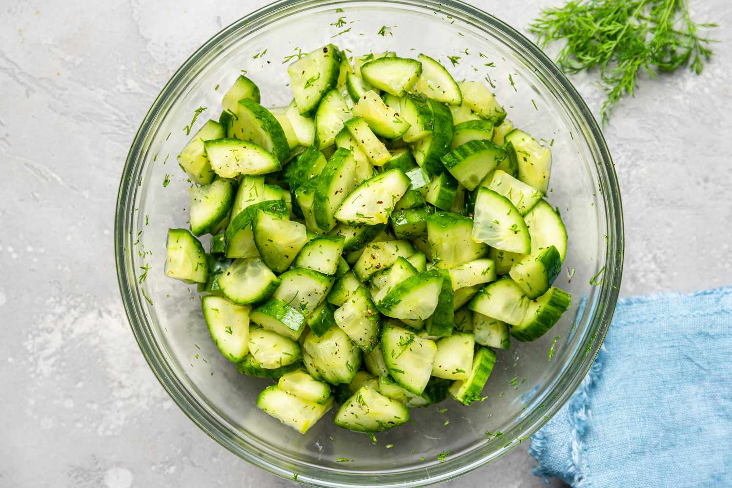 Fresh & Easy Cucumber Salad