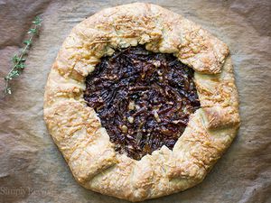 Rustic Onion Tart