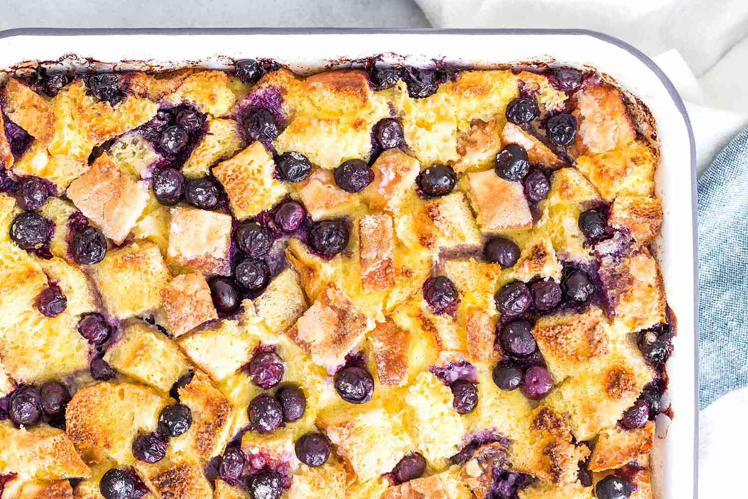 Blueberry French Toast Bake