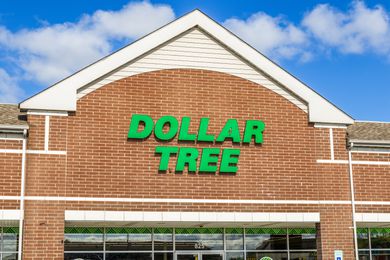 Exterior of a Dollar Tree store
