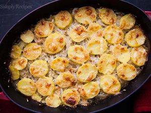 Onion Potato Gratin