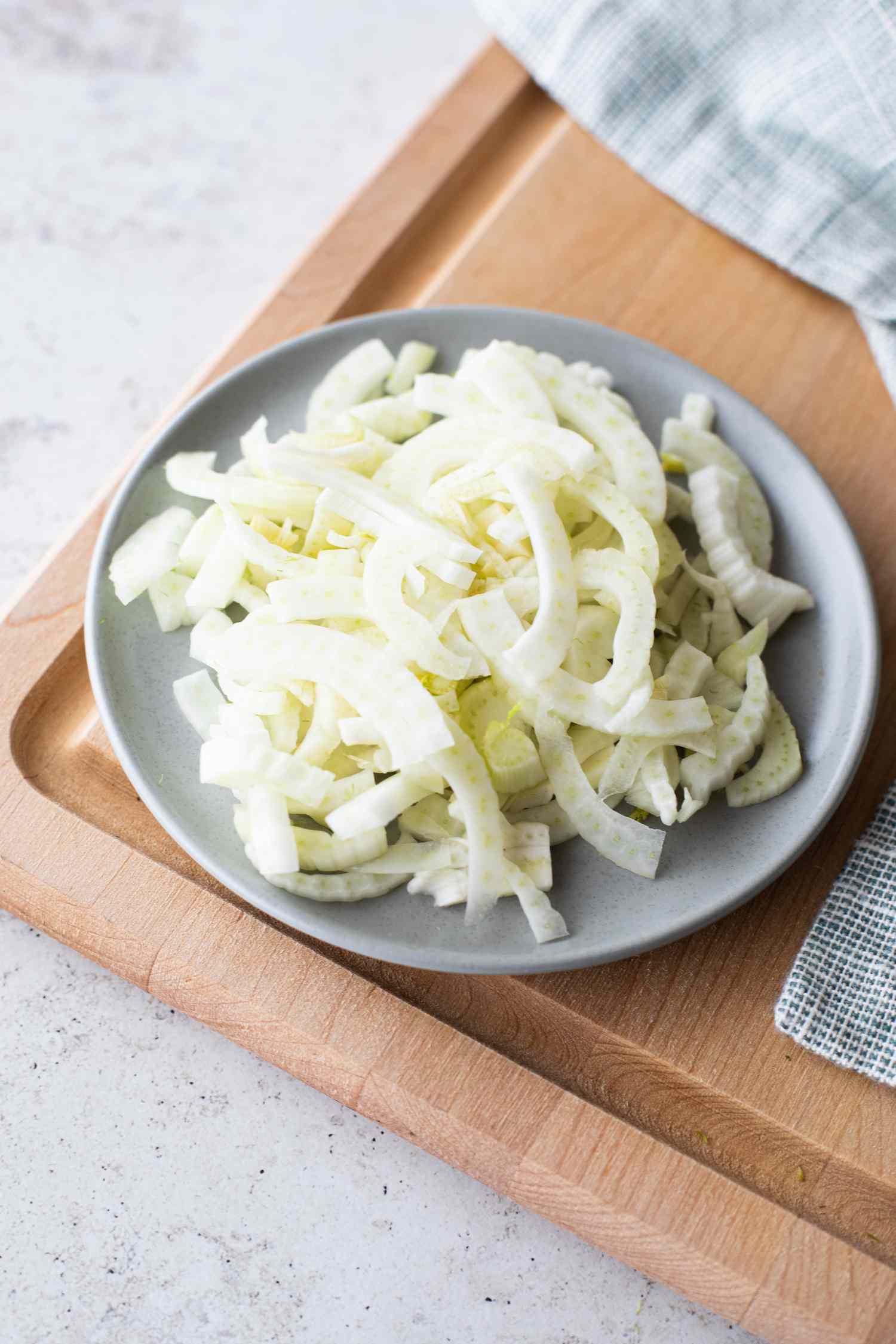 Sliced fennel