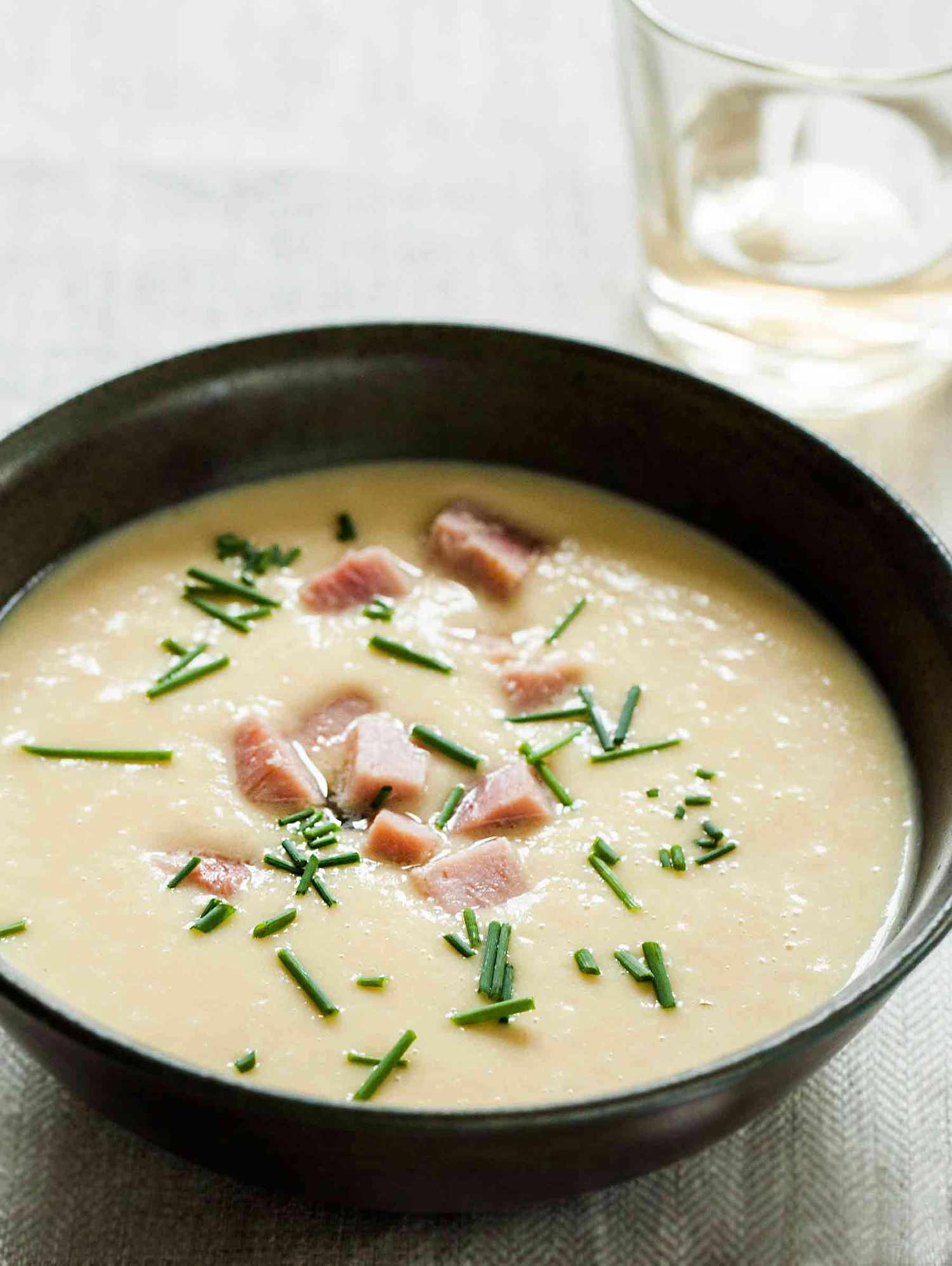 Potato Leek Ham Soup
