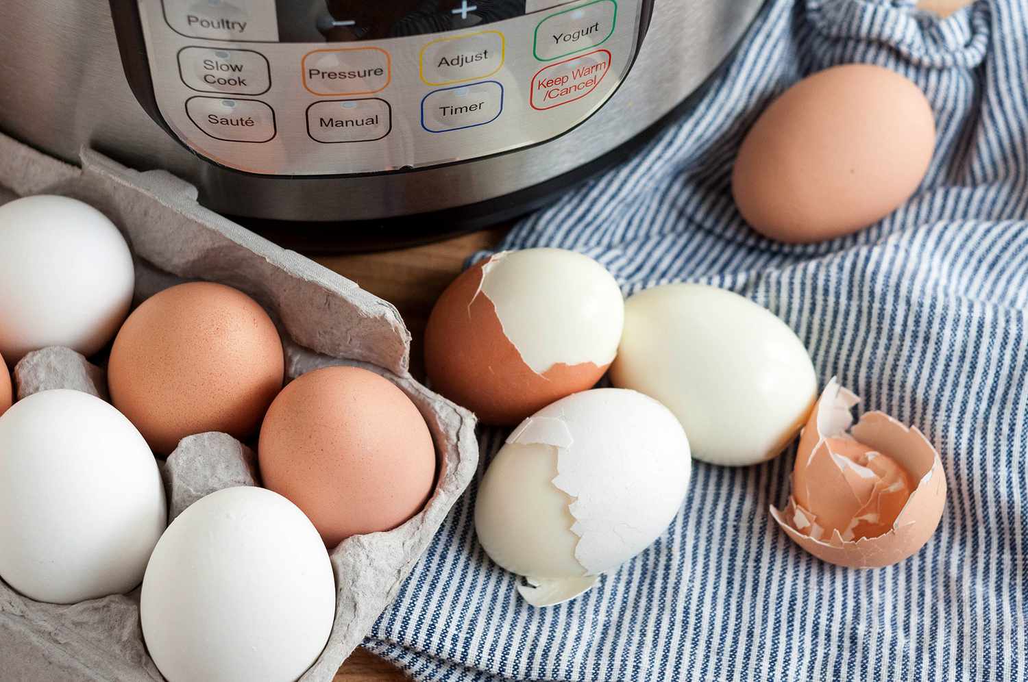 How to Make Easy Hard Boiled Eggs in the Pressure Cooker