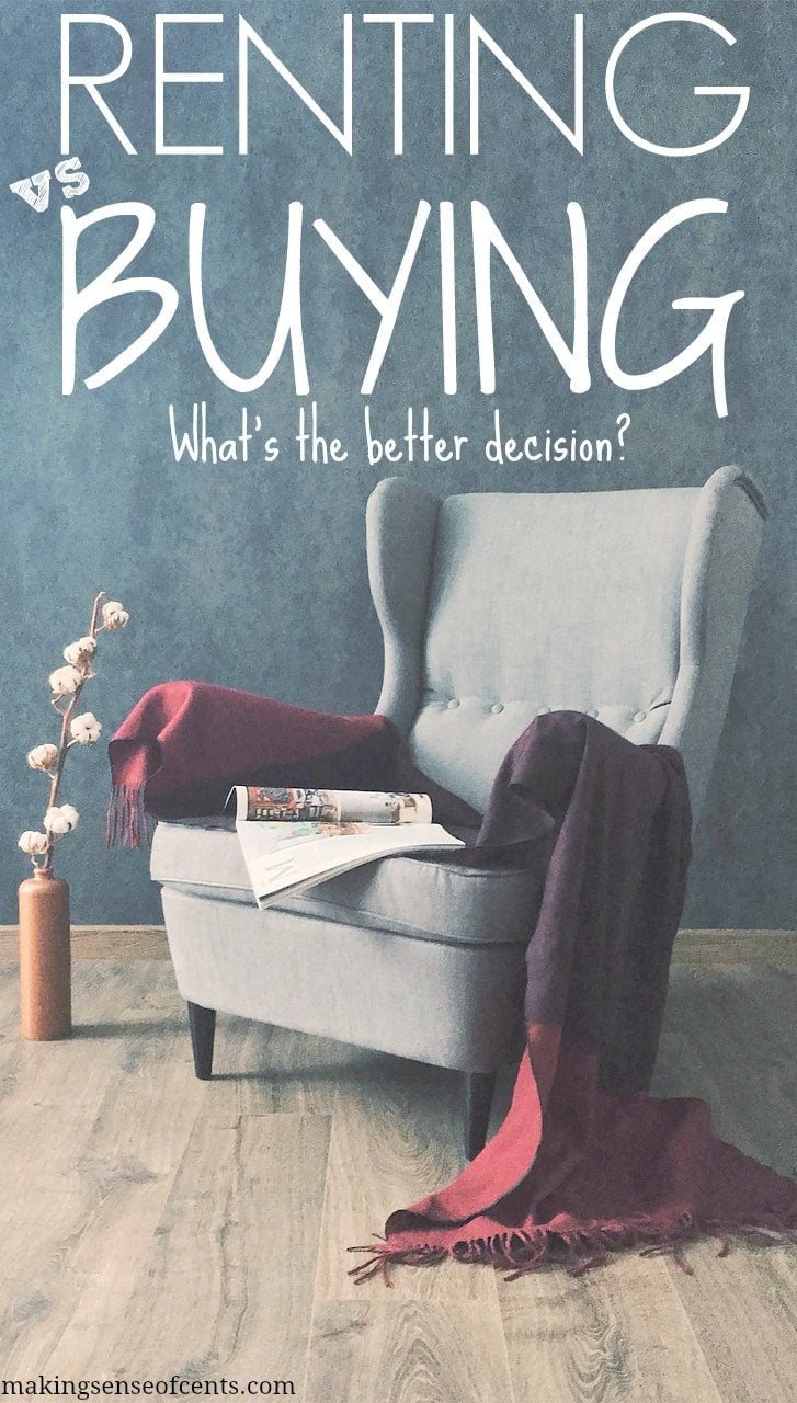 My Opinion Of The Great Renting vs Buying Debate