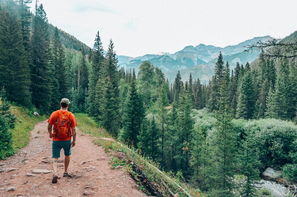 Man on a hike in Colorado. Best Places To Sell Used Outdoor Gear
